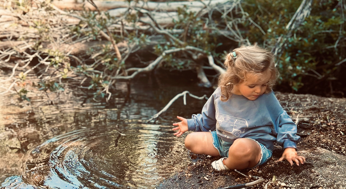 Niños en la naturaleza, ¡niños felices!