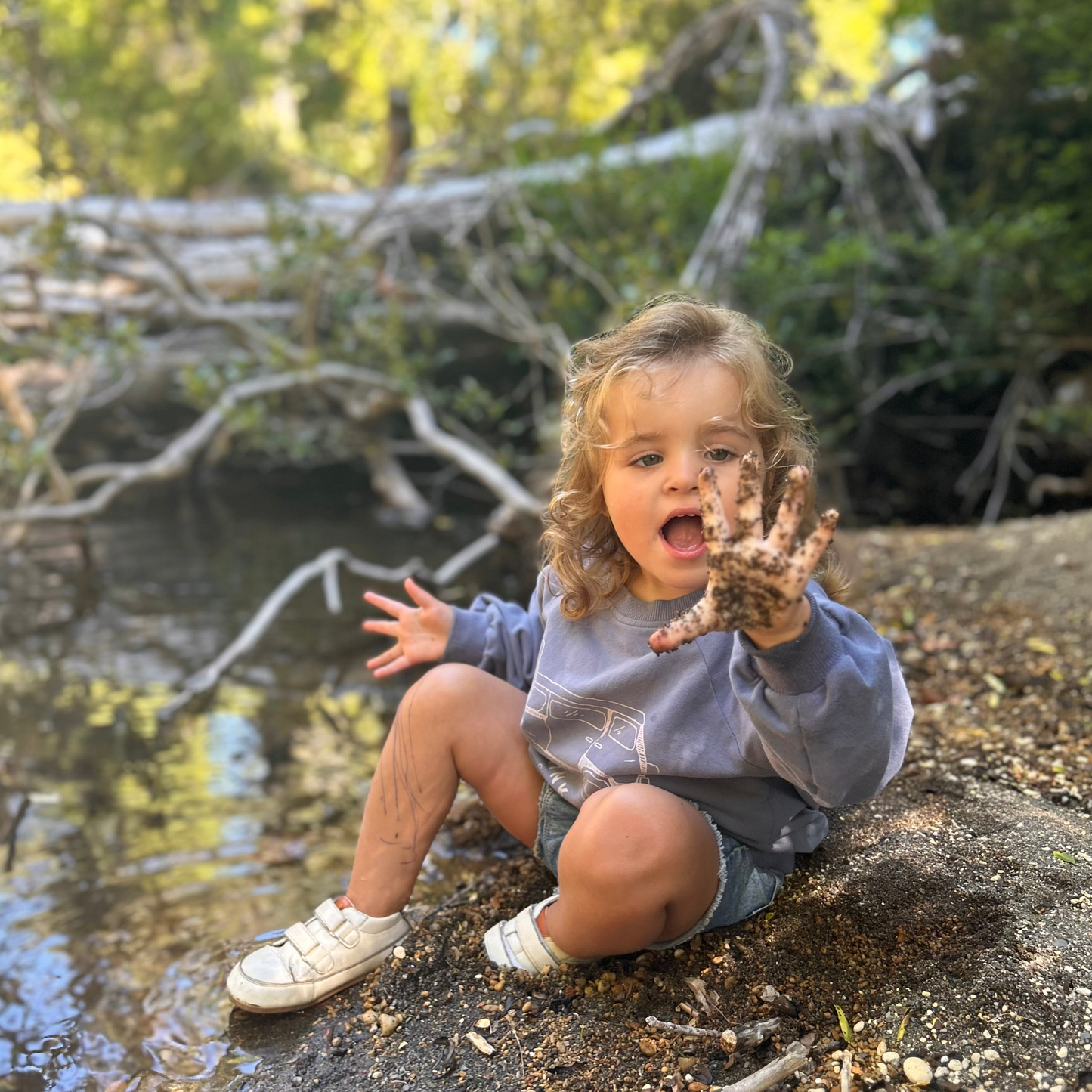 Polerón infantil Cortaderal