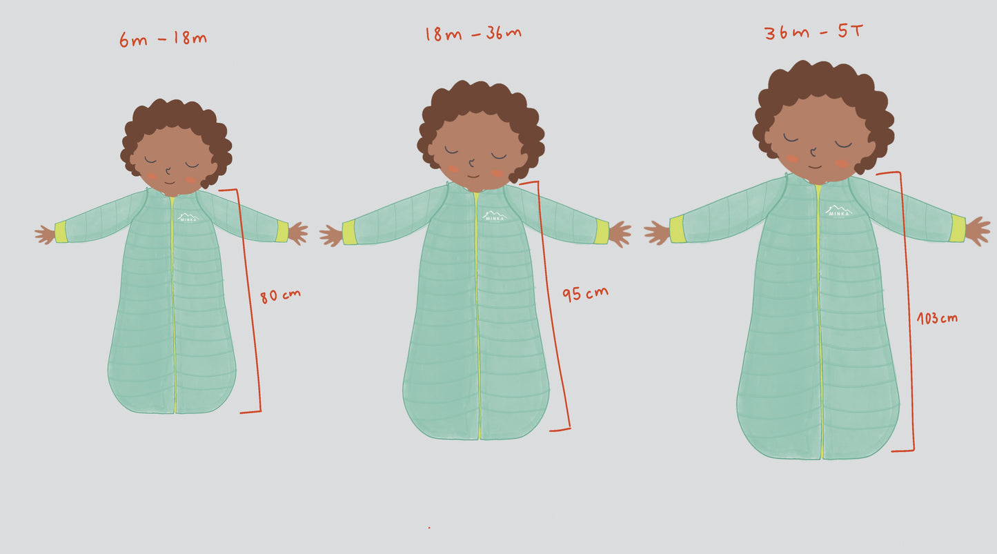 Saco de dormir infantil Baker - Unisex